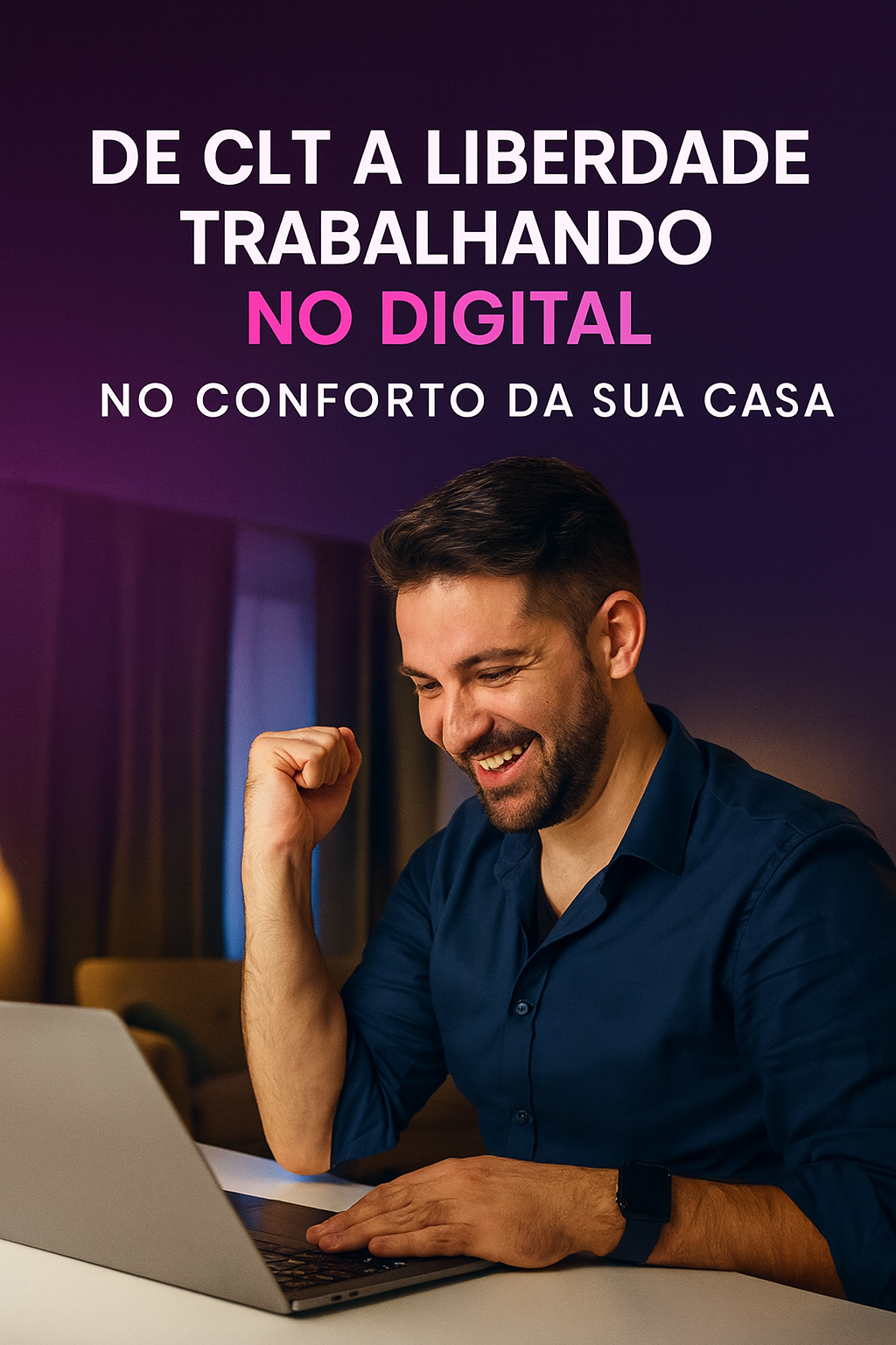 Tela de boas-vindas da Área do Aluno do Milionários Class